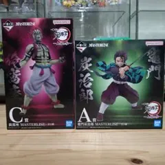 鬼滅の刃 一番くじ 炭治郎 猗窩座 セット A賞 C賞 開封品