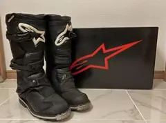 【箱付】alpinestars ブーツ　TECH1 27.5cmブラックのサムネイル