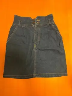 スカート　ジーンズ