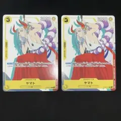ワンピース カードゲーム マッチングバトル プロモ ヤマト 4枚 花札