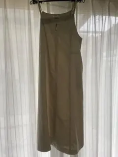 marie claire ベージュ マタニティ　キャミワンピース