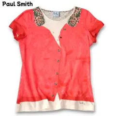 Paul Smith 洋服プリント Tシャツ カットソー Mサイズ 極美品