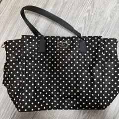 Kate Spade ドット柄トートバッグ