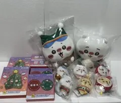 ちいかわ エニマイくじ オーナメント ぬいぐるみ プレートウッドツリー セット