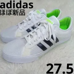 ほぼ新品　adidas NEOホワイト　オールメッシュ スニーカー