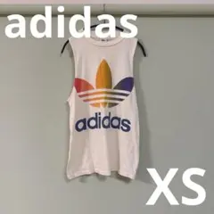 adidas アディダス タンクトップ XS ビックロゴのサムネイル