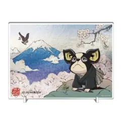 ジョジョワールド　箔入りアクリルボード 日本画風