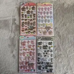 正規品 うるちゅるポップシール モンチッチ 4枚セット