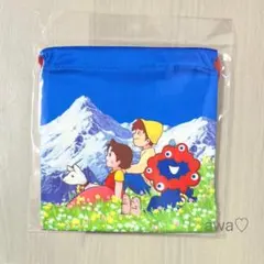 新品　未開封　ミャクミャク ハイジ　巾着