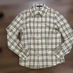 三陽商会　BURBERRY ノバチェック柄 長袖シャツ 38のサムネイル