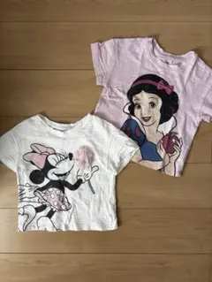 GAP キッズ Tシャツ 2枚 5years 110 ディズニー ミニー 白雪姫