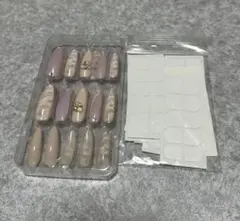 ネイルチップ マーブル柄