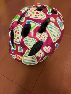 BELL 子ども用ヘルメット ハート柄
