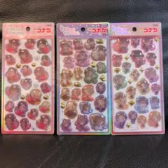 名探偵コナン うるちゅるPOPシール 3種セット☆新品未開封品☆即購入可能
