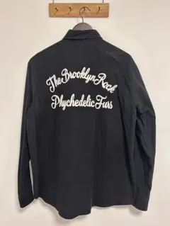 【古着】AZUL ブラック 長袖シャツ Lサイズ