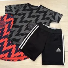 adidas 3点セット 120cm、110cm