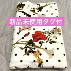 新品 Francfranc ペタルドット バスタオル ホワイト 花柄 フラワーのサムネイル