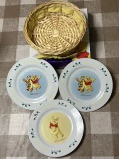 小皿 ウィニー・ザ・プー 子ども用 皿3枚セット