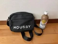 MOUSSY ショルダーバッグ ブラック