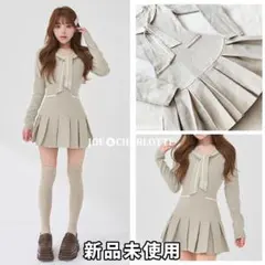 ダーリッチ darich セーラーカラープリーツミニワンピース GRY FREE