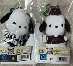 サンリオ 侍ジャパン 野球ユニフォーム マスコット C,D賞 ポチャッコの2点
