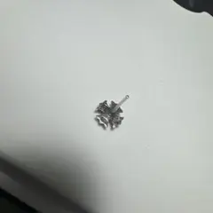 クロムハーツ CHプラススタッドピアスwithブラックダイヤモンド