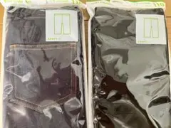 110サイズ スパッツ 2点セット ダークブルー・ブラック