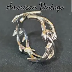 ヴィンテージ❗メキシカンシルバーリング❗レトロアメリカン❗フリーサイズ❗★新品★