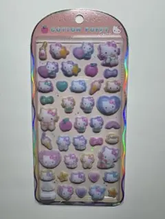 コットンパフィシール　キティ