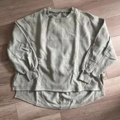 裏起毛スウェットトップス オーバーサイズトレーナー Mサイズ