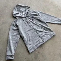 BE TURE Hip Hop Rabbits ジップアップパーカー　グレーのサムネイル