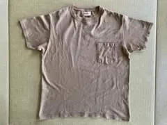 Goodwear グッドウェア　ライトブラウン　ポケット　Tシャツ M USA製