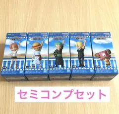 ONE PIECE 25th ワーコレフィギュア 5種セット　セミコンプ