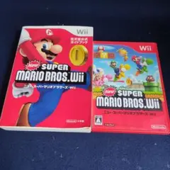 New スーパーマリオブラザーズ Wii ソフトとガイドブック ☆