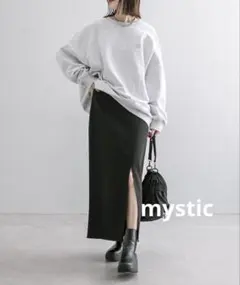 mystic ストレッチスリットスカート 1サイズ