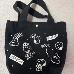 スヌーピー キャンバストートバッグ 中型