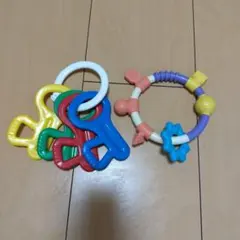 中古品　カラフルな鍵セット 知育玩具