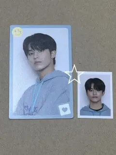 ①TREASURE TEU-DAY トレカ 証明写真 セット　ジョンウ