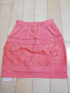 2e【激安送料込み】リップサービス新品タグ付ドッキングレースミニスカート