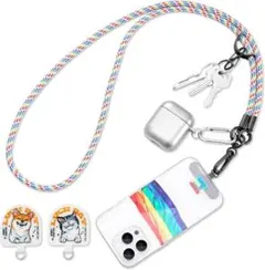 スマホショルダー スマホ ストラップ 携帯ストラップ ネックストラップ