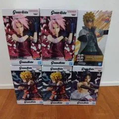ナルト疾風伝　Grandista 3種５体　忍界造形列伝１体　計６体セット