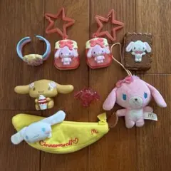 ハッピーセット　シュガーバニーズ シナモロール　シナモン　平成　セット