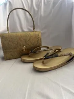 草履とクラシックバッグのセット　多目的　留袖でも大丈夫です