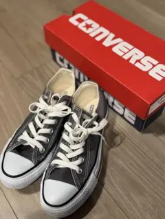 新品　コンバース　オールスター　チャコール　スニーカー　24.5