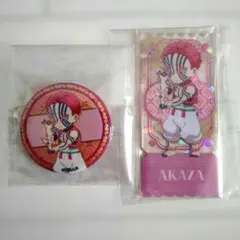 鬼滅の刃　中国限定　缶バッジ　アクリルチケット　（各１点）