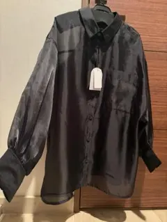 しまむら/mysa closet シースルーシャツ 田中里奈コラボ