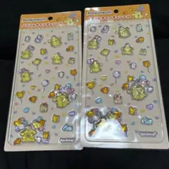 ポムポムプリン ぷくりんキャンディシール 2枚セット