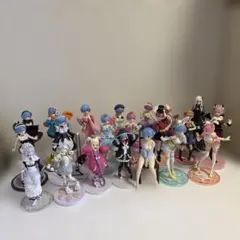 『Re:ゼロから始める異世界生活』のフィギュア21体セット　リゼロ