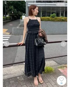 スナイデル SNIDEL アメスリプリーツドッキングワンピース