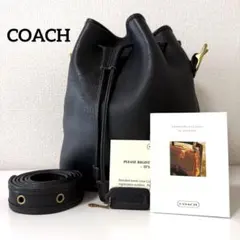 美品✨ COACH オールドコーチ ショルダーバッグ 巾着型 USA 9952のサムネイル